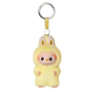 THE MONSTERS mini Labubu Pin for Love Series Vinyl Plush Pendant letter F